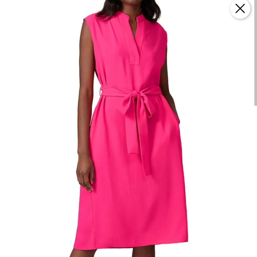 Rachel Roy Belted Dress 🩷 pink XS